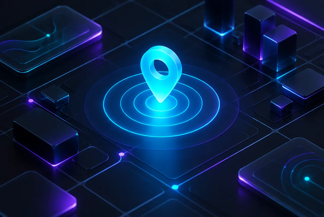 3D rendering of targeted digital advertising analytics and local lead tracking