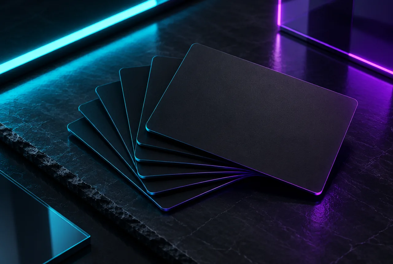 3D rendering of premium print marketing materials for local businesses